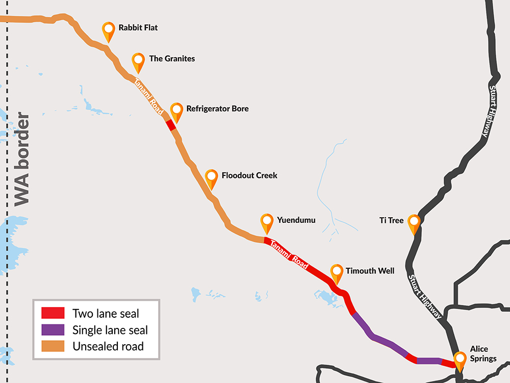 Tanami Road Upgrades Department Of Infrastructure Planning And Logistics   Tanami Road Upgrades 