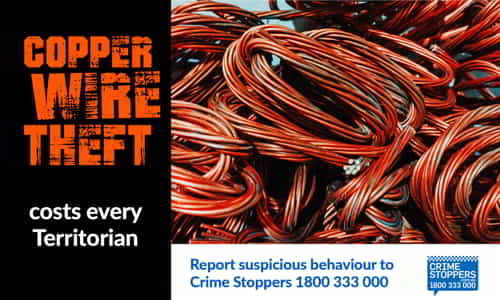 Keep a look out for copper wire theft